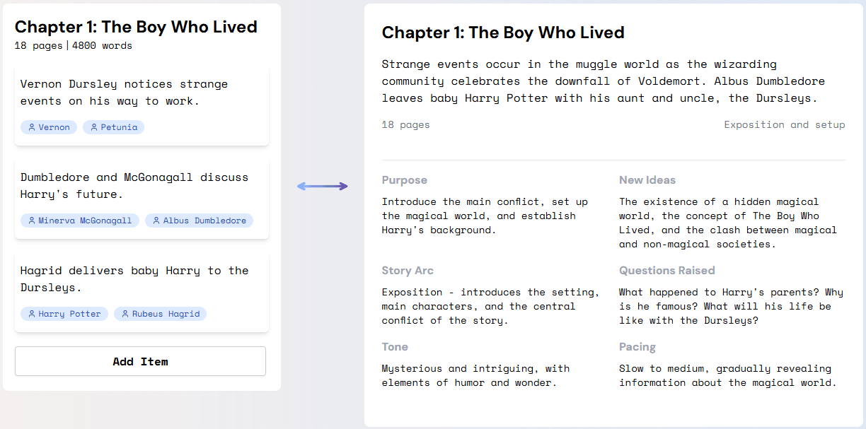 Outlining books in screenshot
